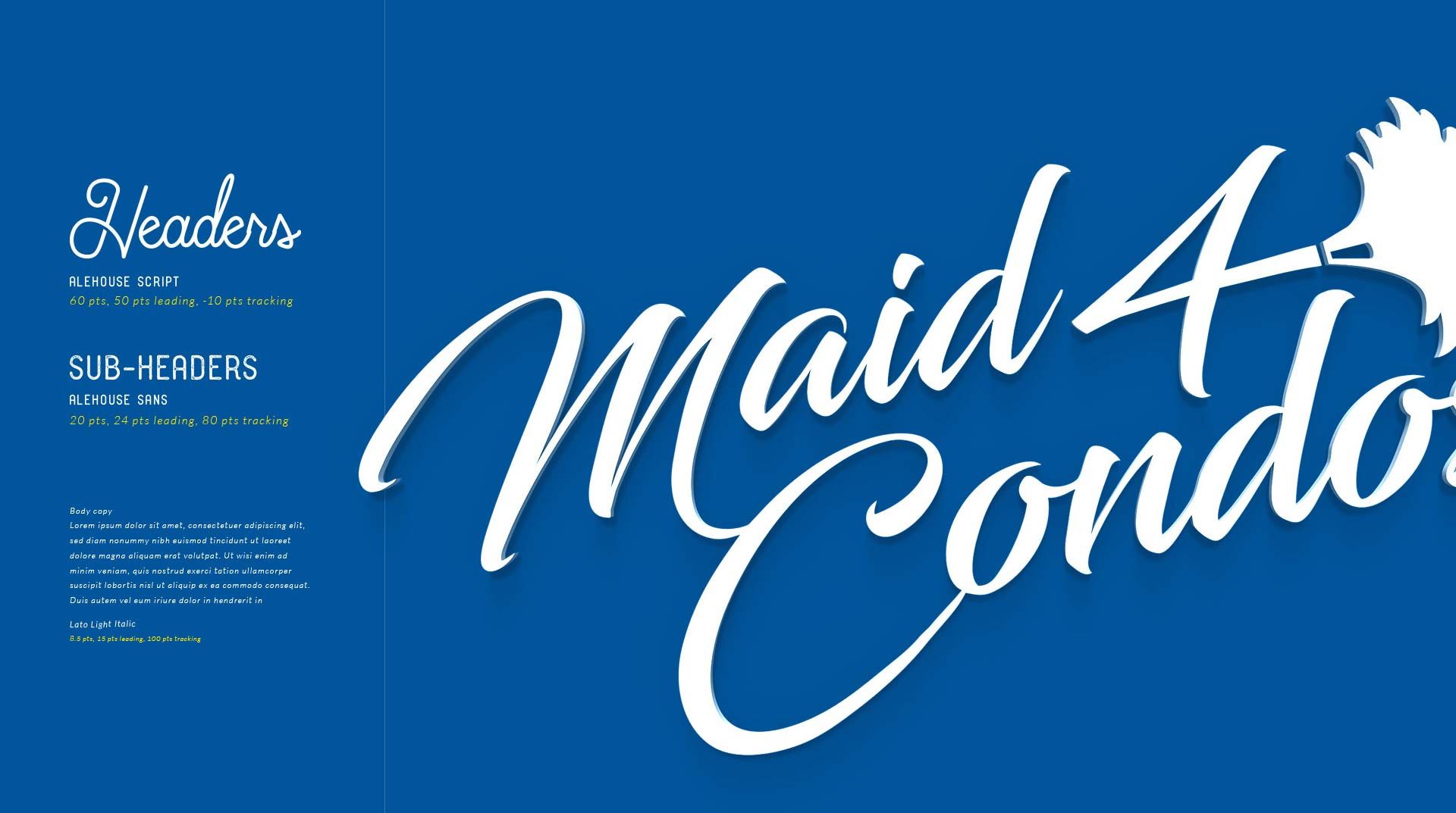 Maid4Condos Brand Design 01